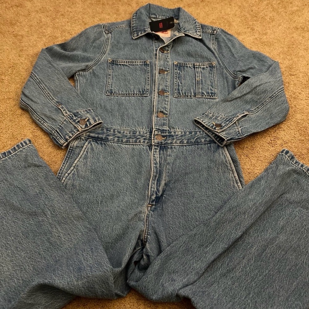 Women’s Levi’s Blue Denim Jumpsuit